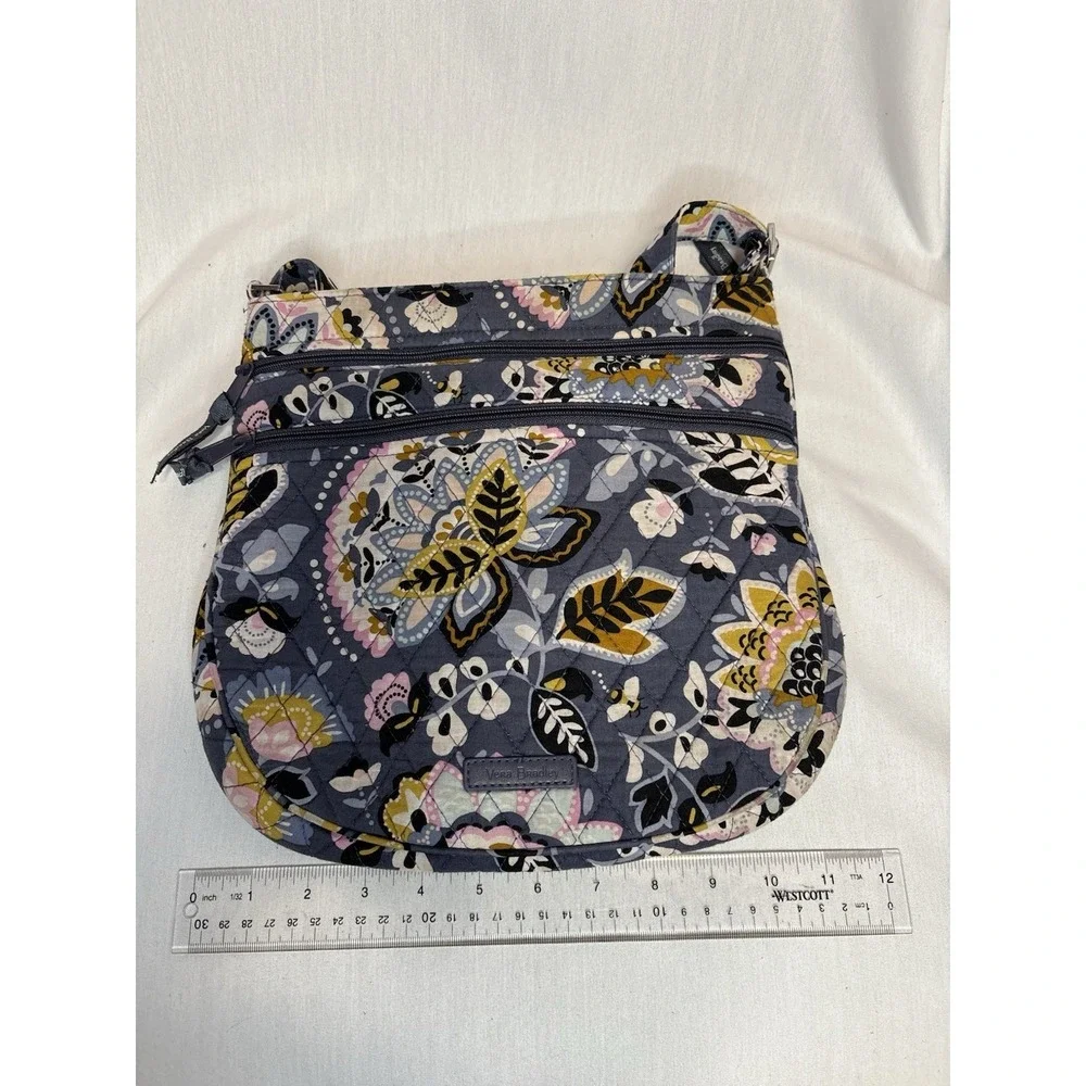 Vera Bradley Charmont Meadow Pattern Crossbody